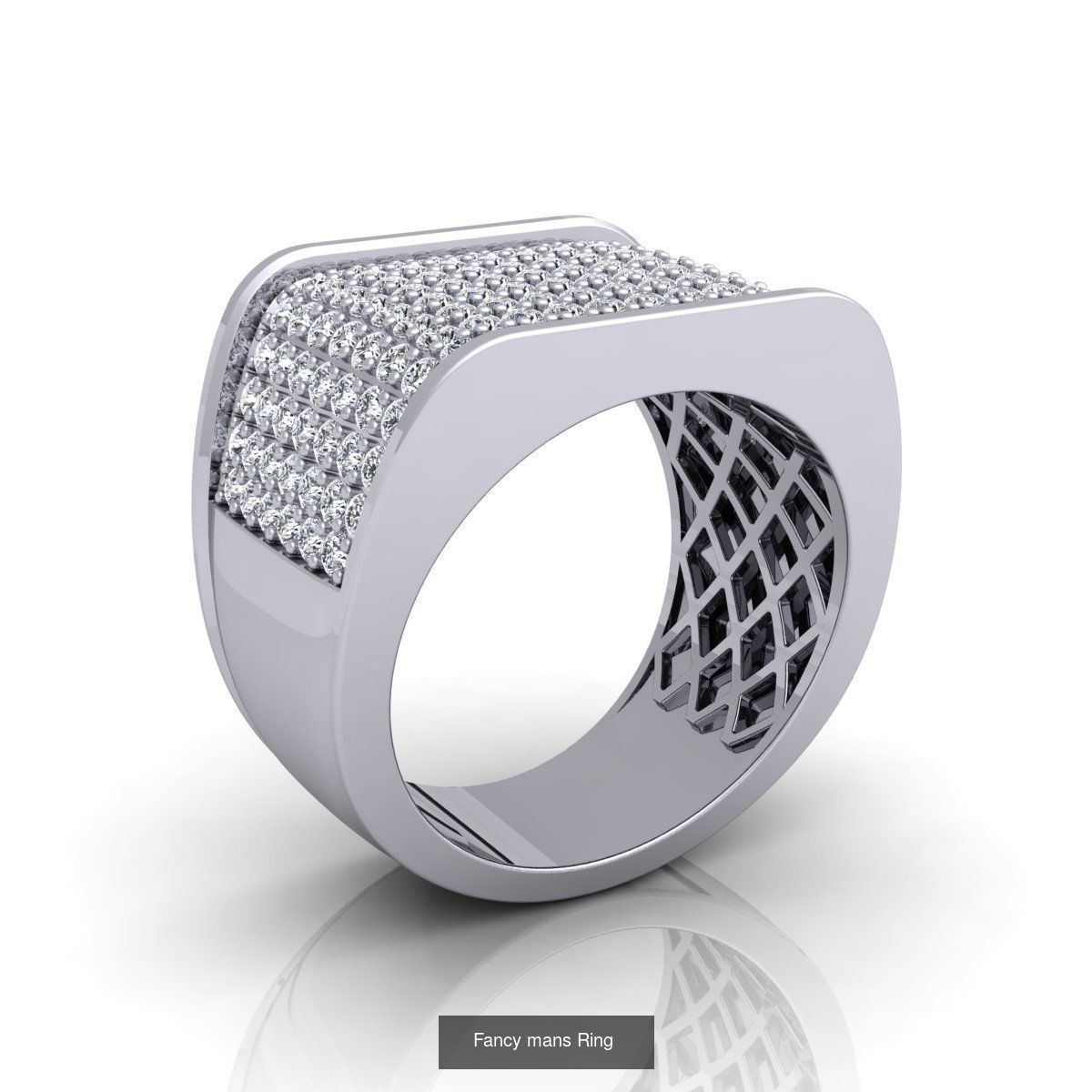 50 Means Fancy Ring Collection And Render Detail _43