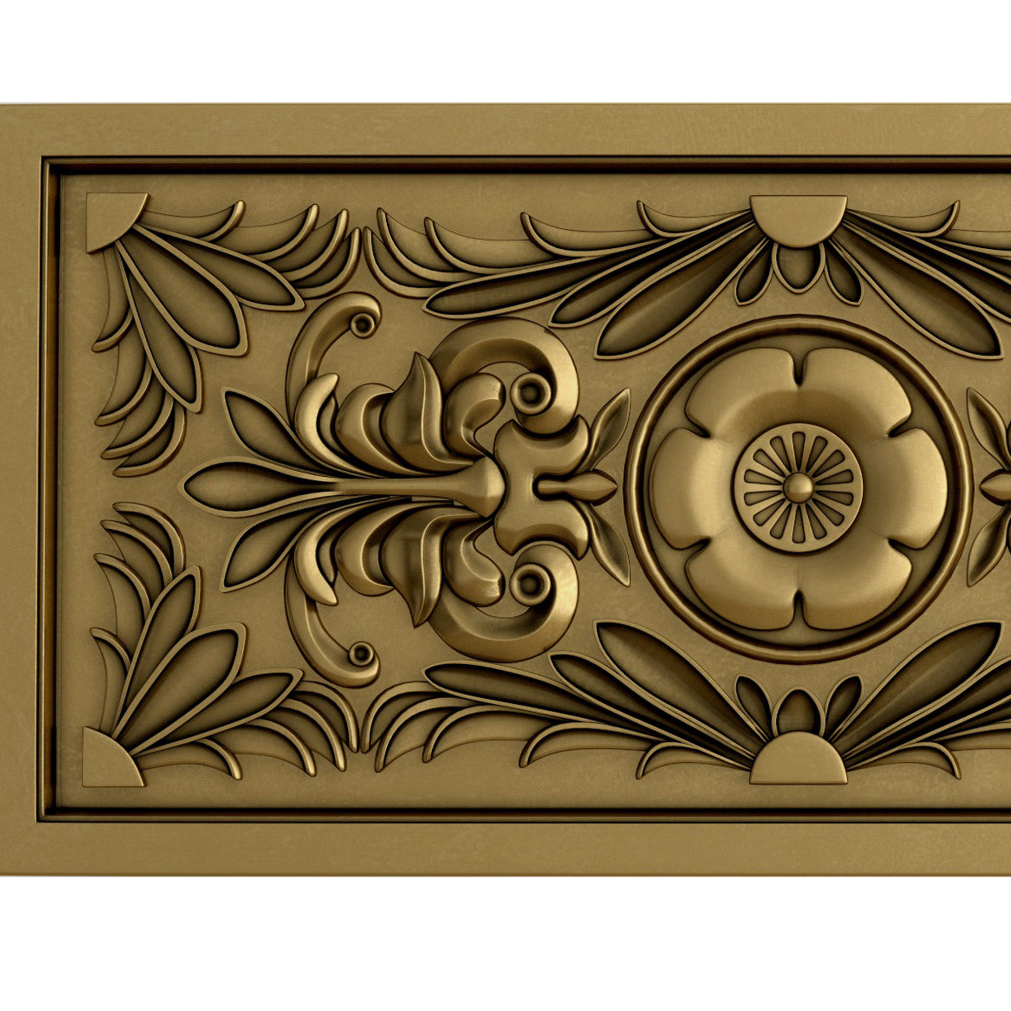 Decorative panel 3 3D model_4