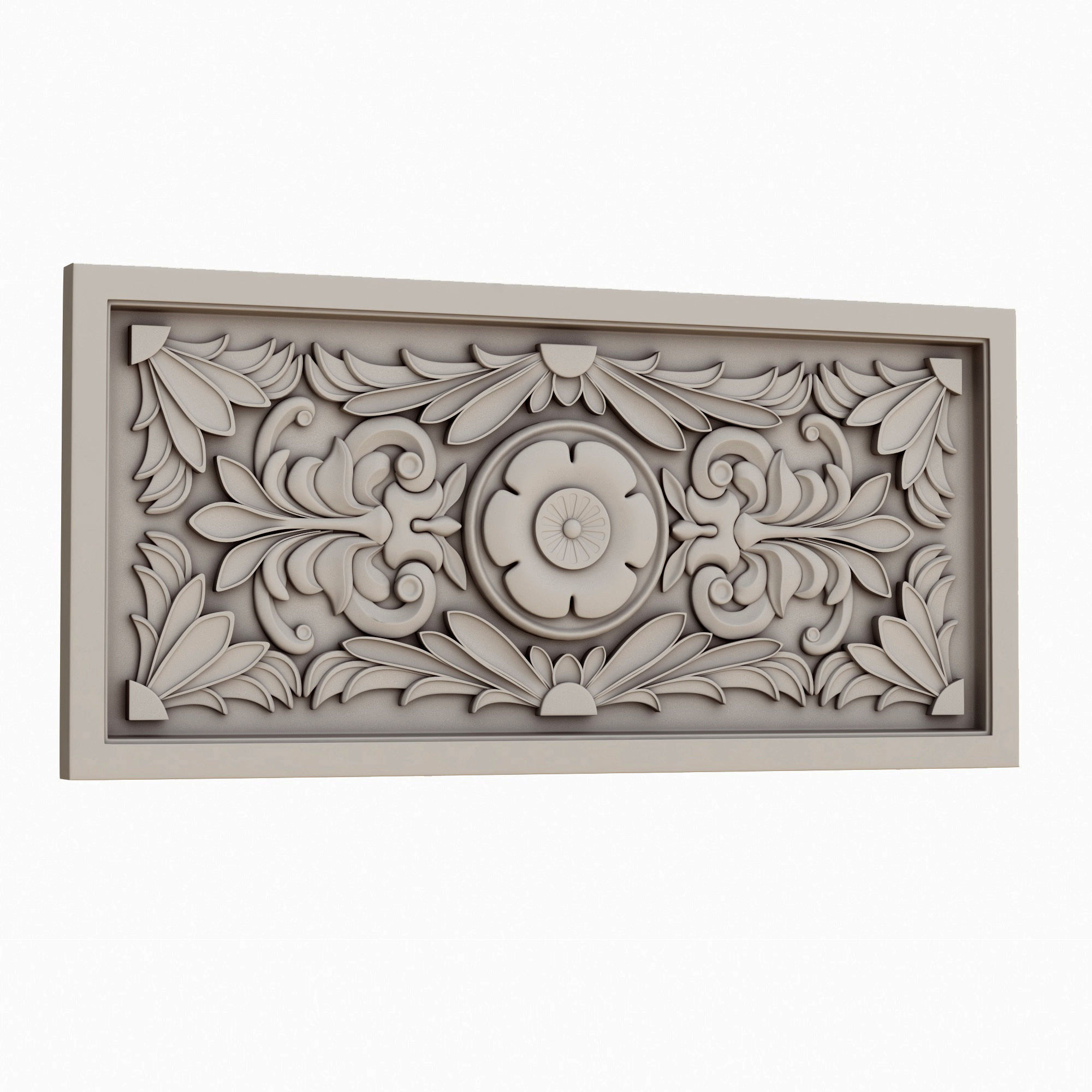 Decorative panel 3 3D model_2