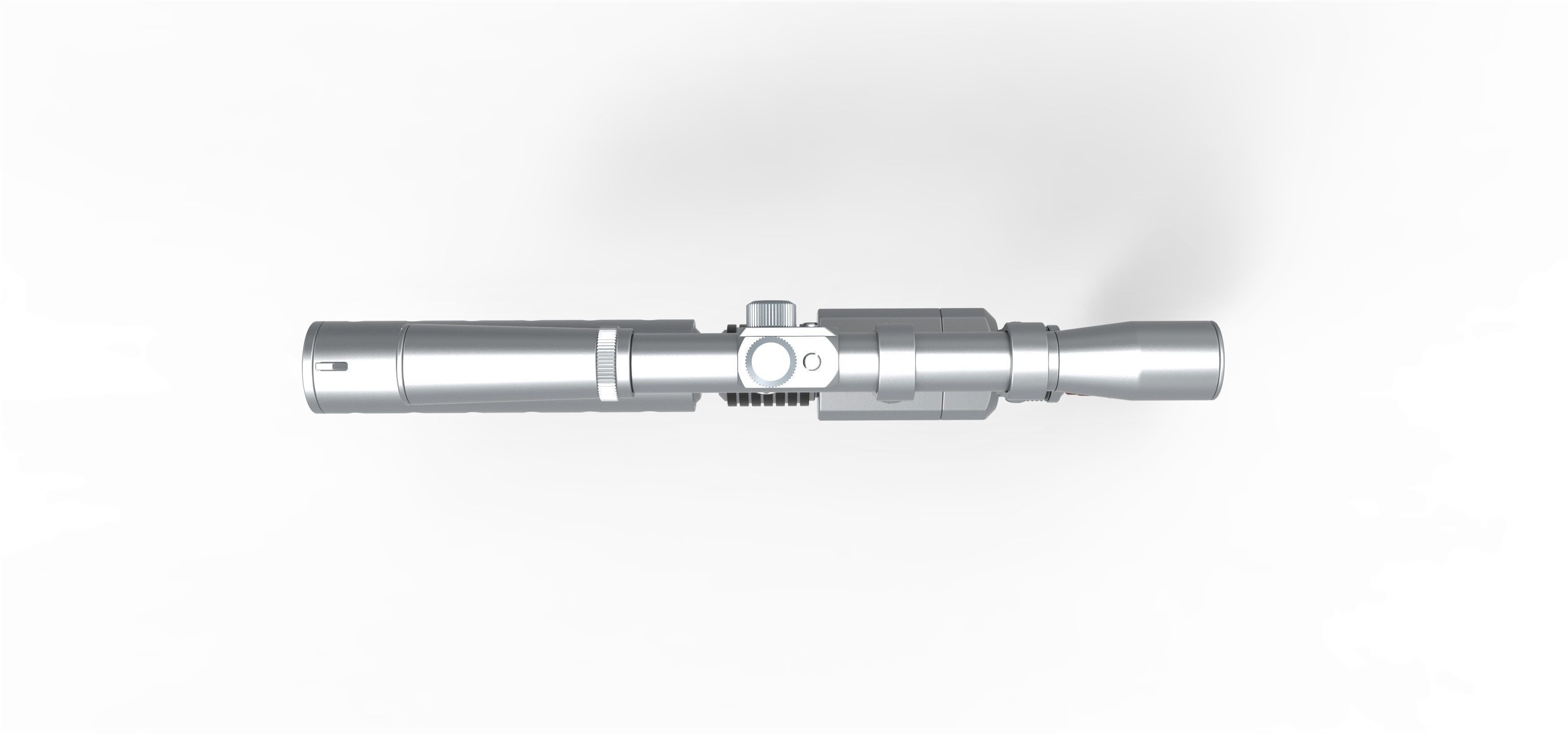 Tobias Beckett Blaster DG-29 from Solo A Star Wars story 3D model_8