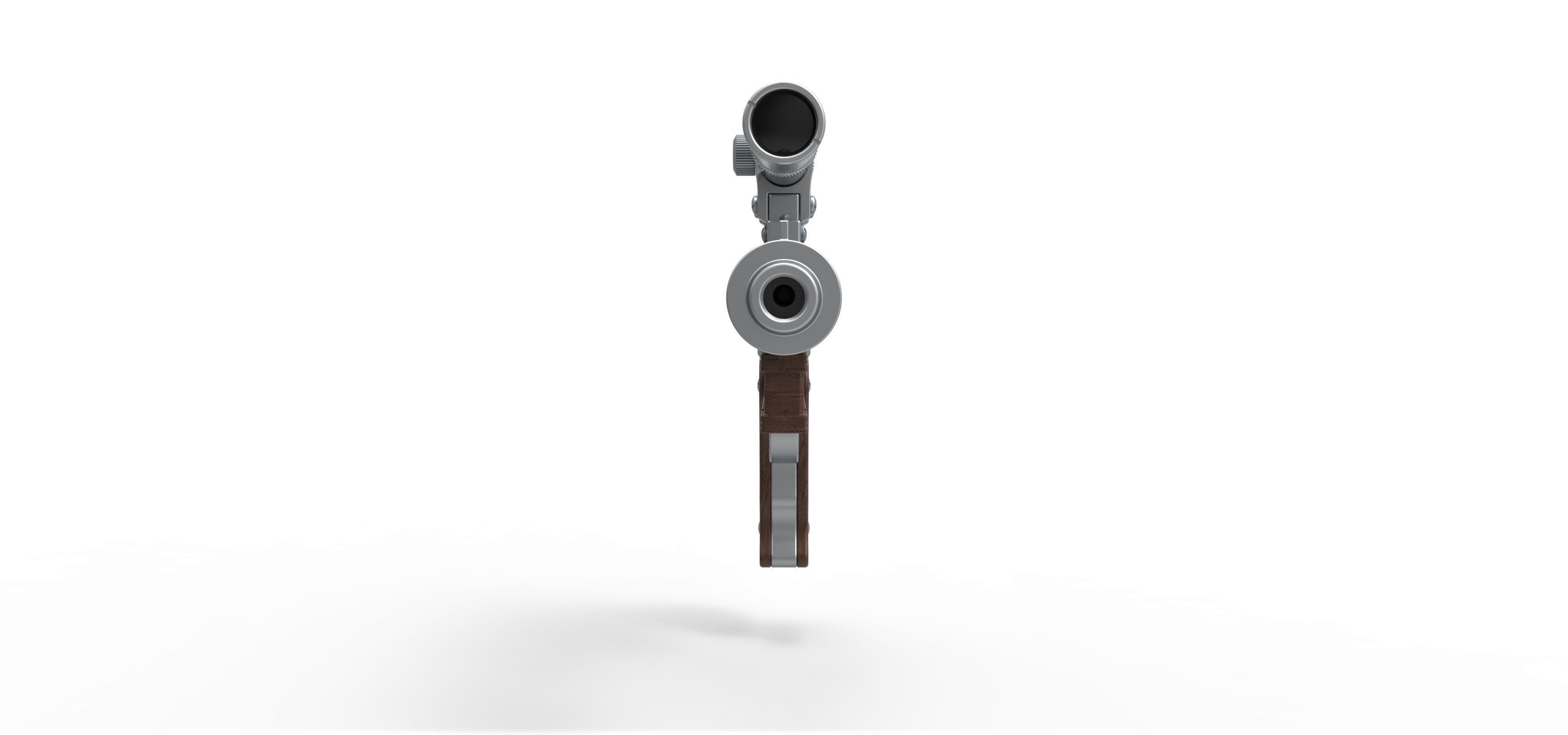 Tobias Beckett Blaster DG-29 from Solo A Star Wars story 3D model_5