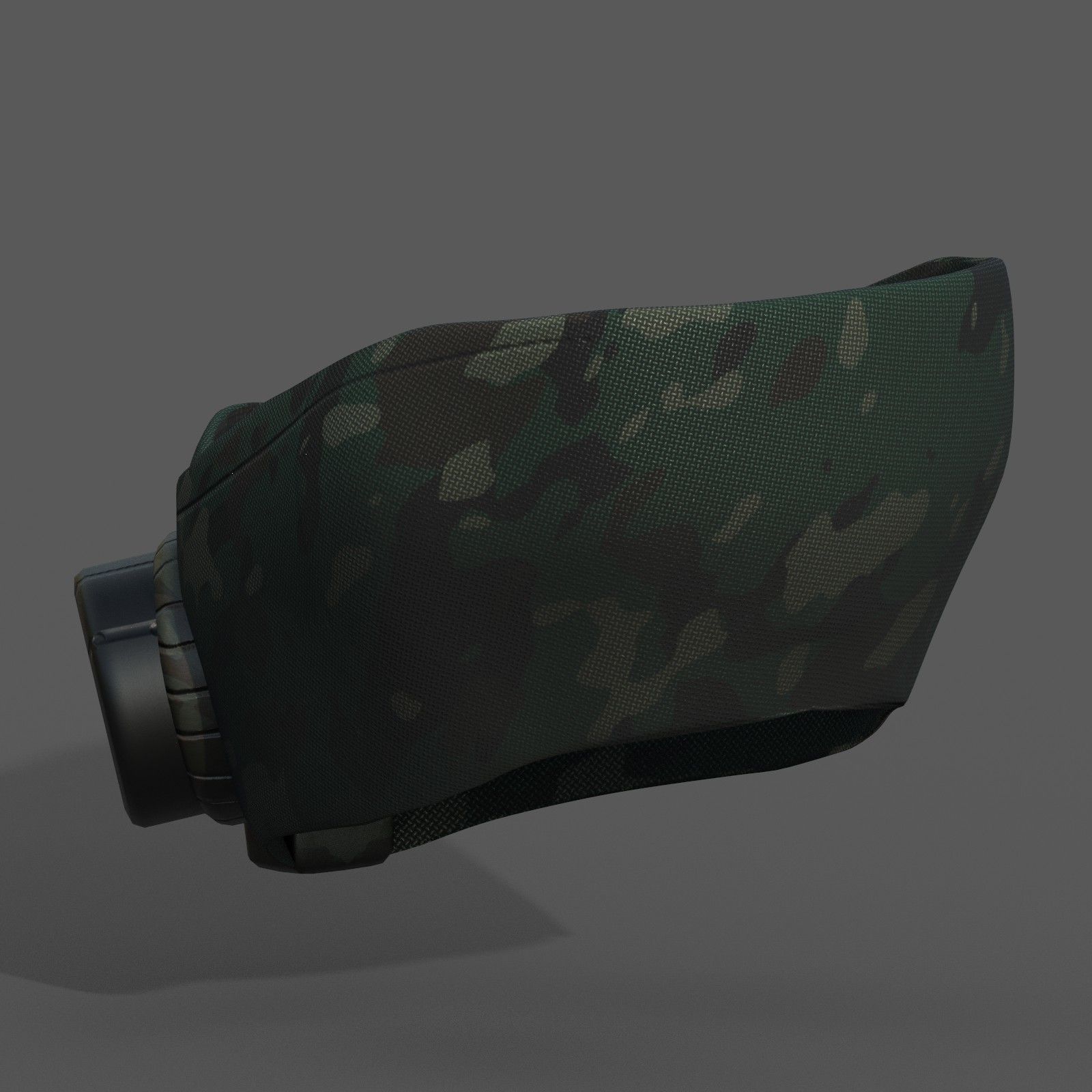 Gas mask helmet scifi fantasy armor hats military Low-poly Low-poly 3D model_1