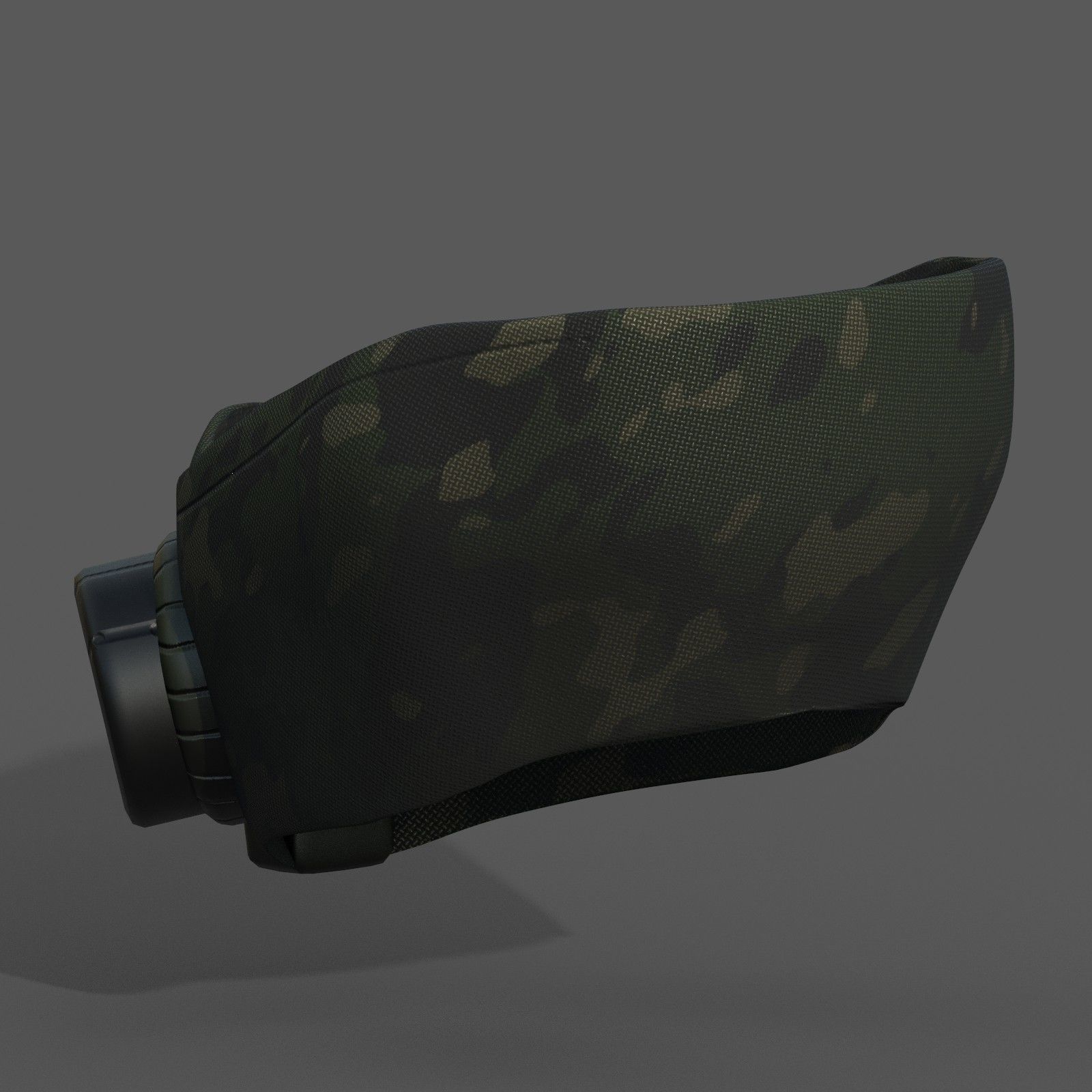 Gas mask helmet scifi fantasy armor hats military Low-poly Low-poly 3D model_8