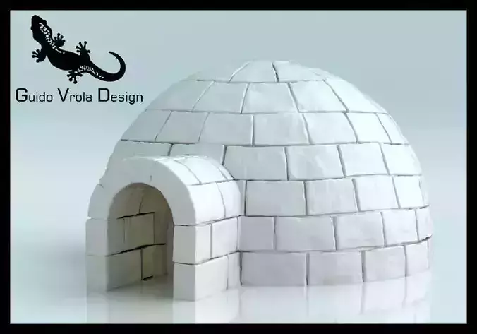 Igloo 3D model