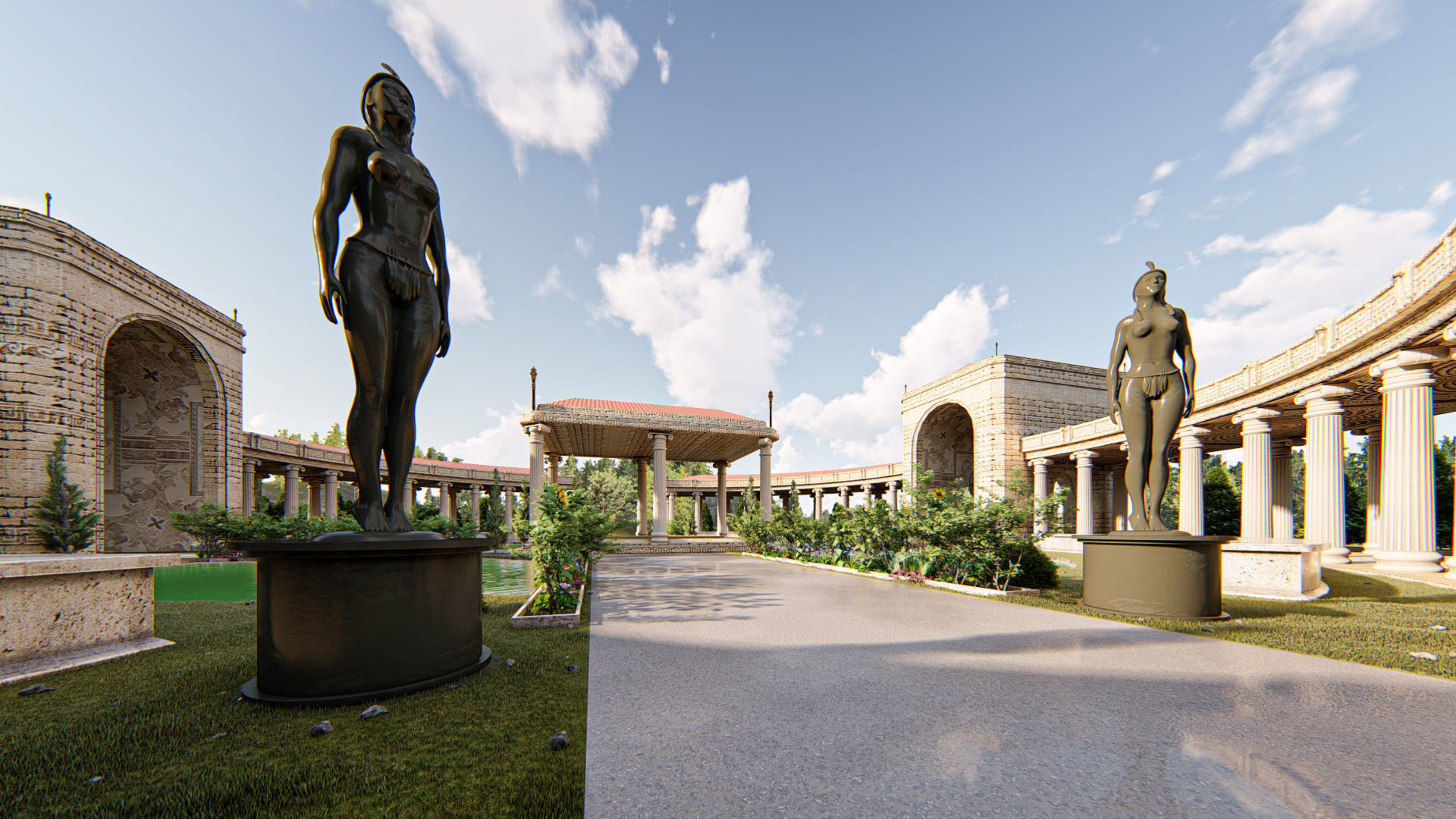Rome Building  3D model_10