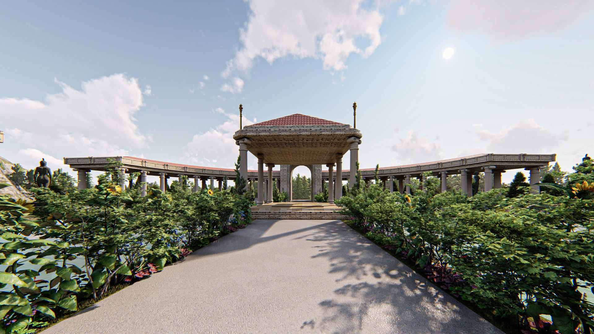 Rome Building  3D model_11