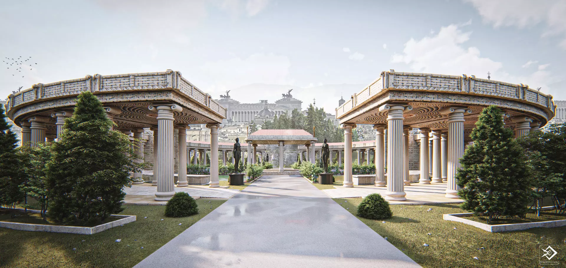 Rome Building  3D model_0