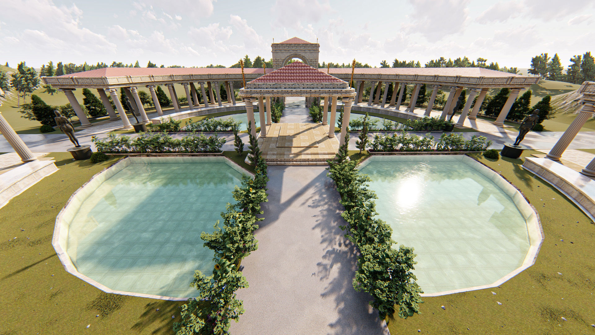 Rome Building  3D model_5