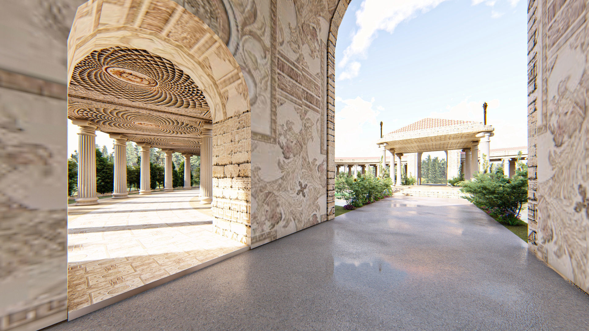 Rome Building  3D model_3