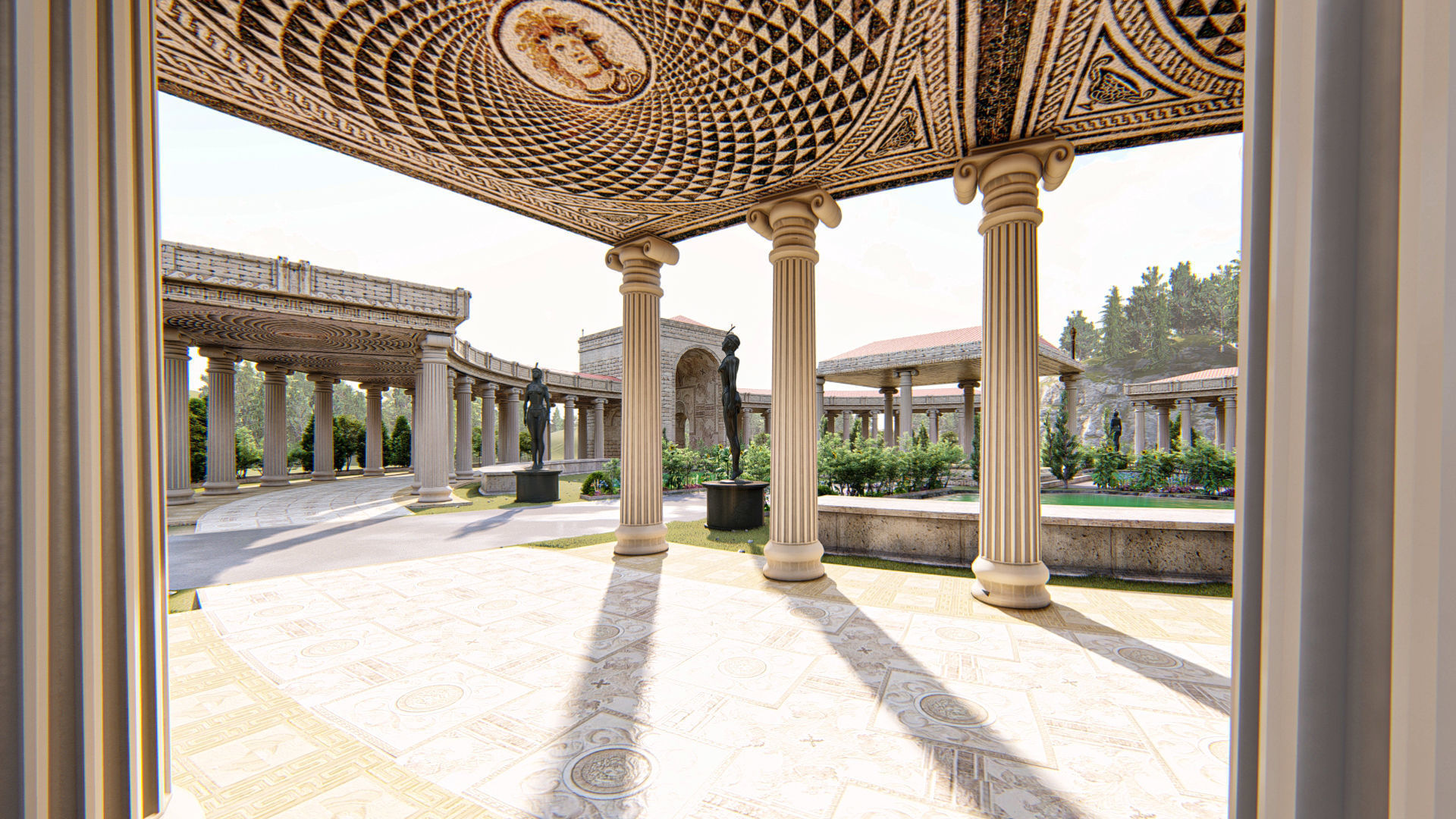 Rome Building  3D model_6