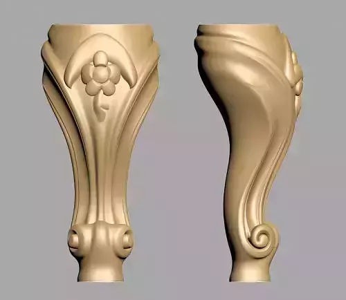 Carved Leg