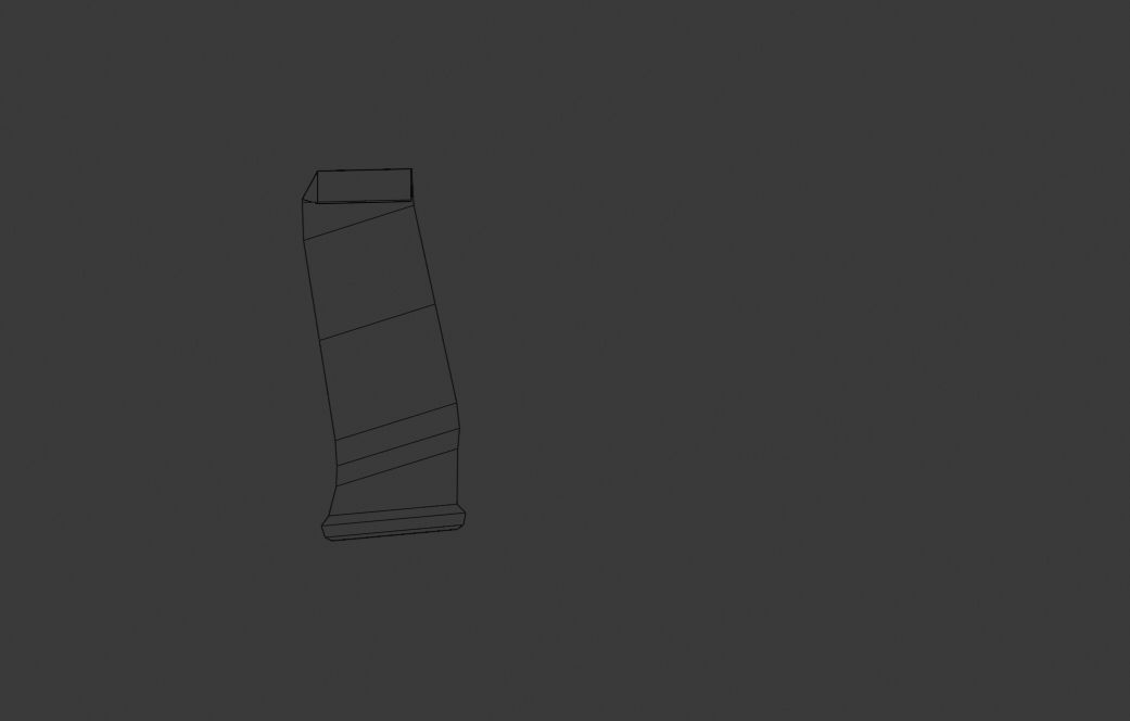 9 MM Handgun Free low-poly 3D model_11