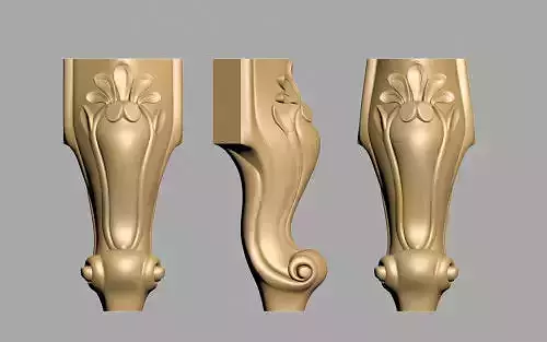 Carved Leg