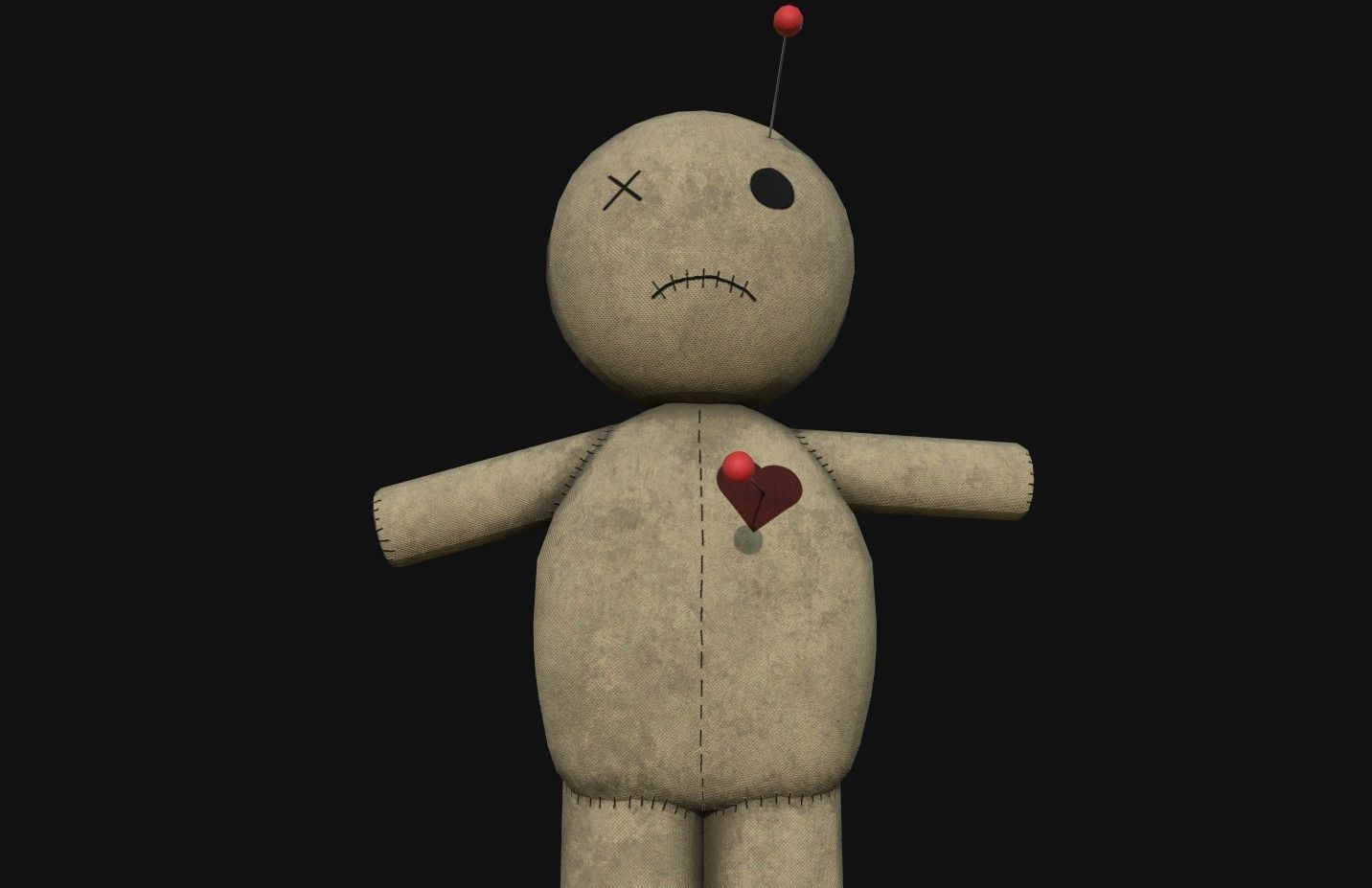Ritual Objects Low-poly 3D model_2