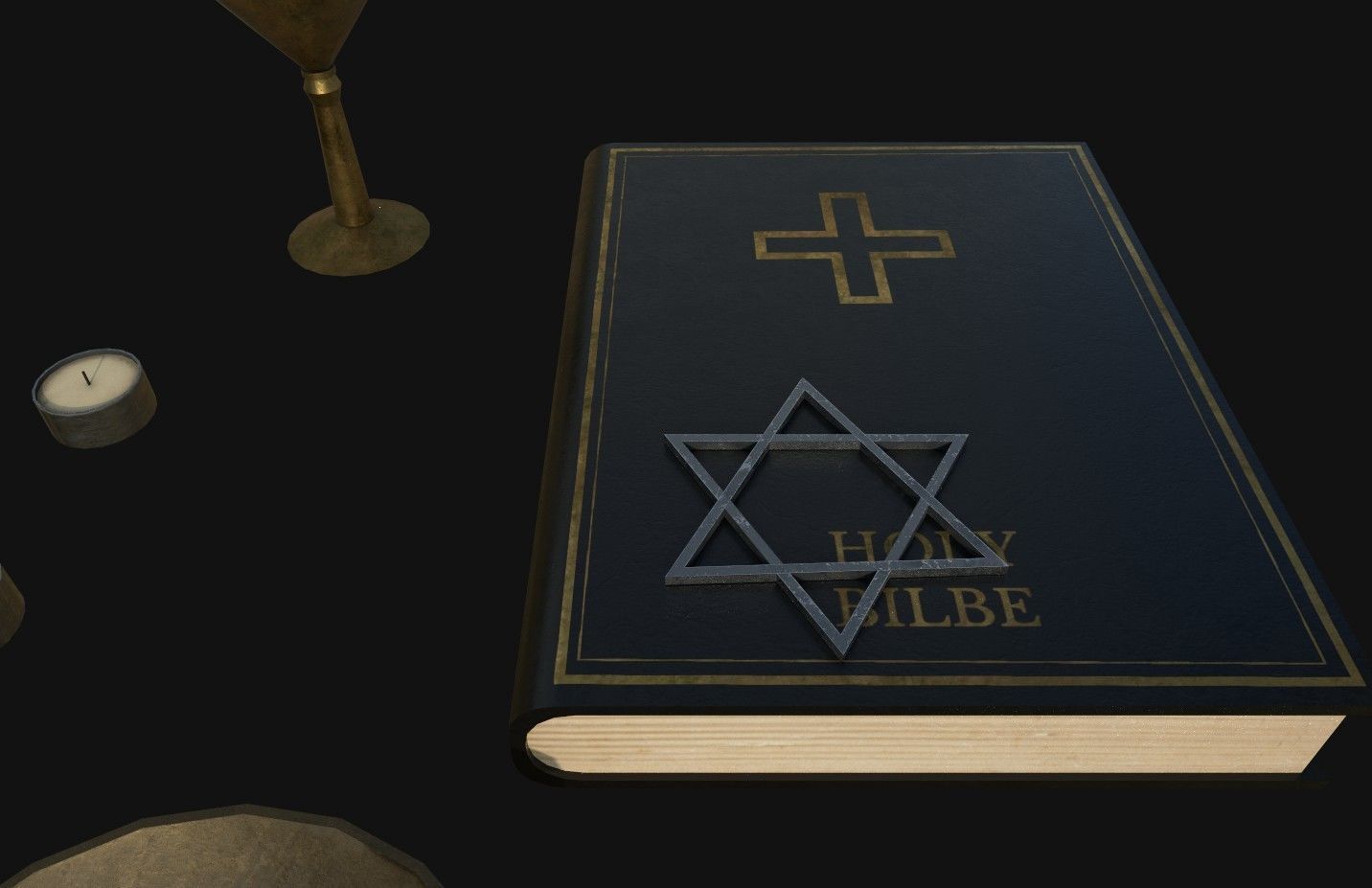 Ritual Objects Low-poly 3D model_3
