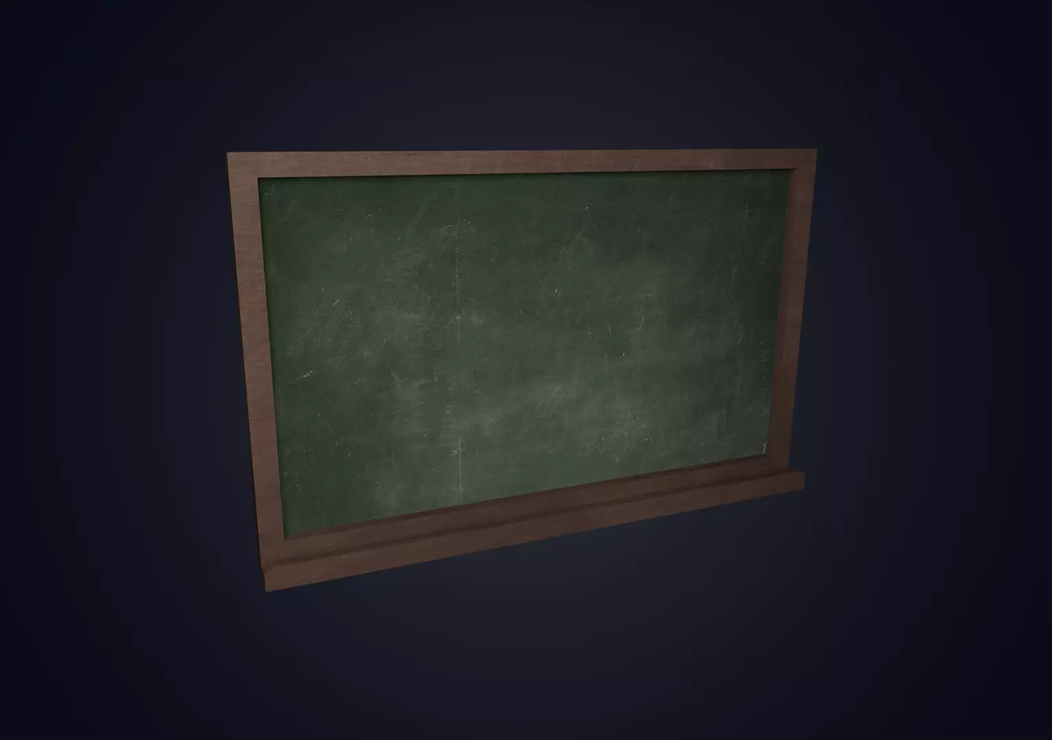 School Board Low-poly 3D model