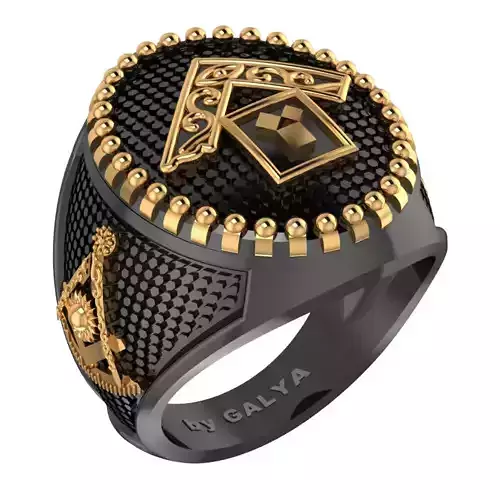 Masonic ring 71