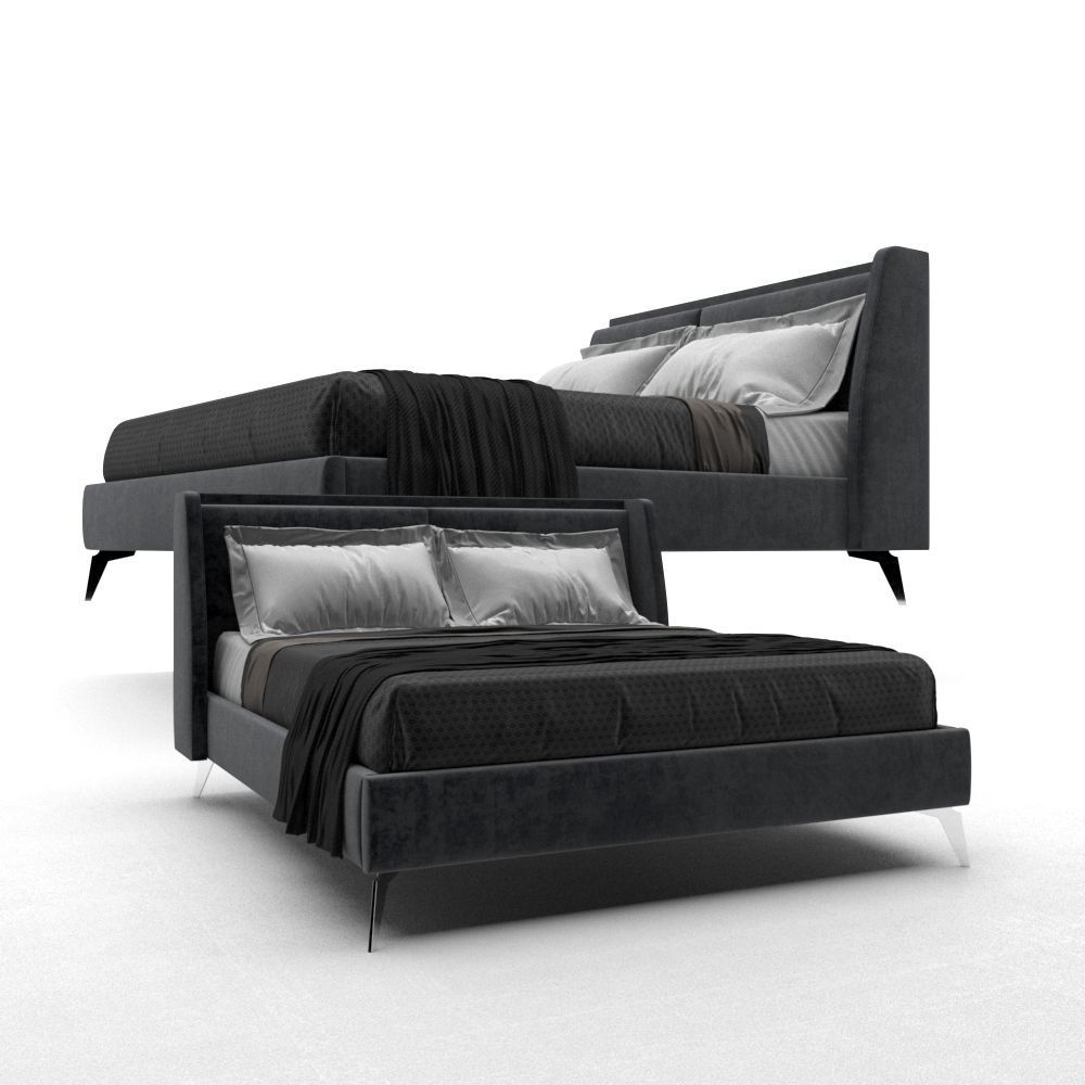 MEGA PACKAGE 8 PIECES ULTRA QUALITY BED FILE Low-poly 3D model_2