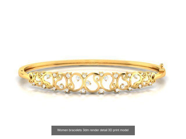 27 Bracelets 3dm stl renders details bulk collection  _22