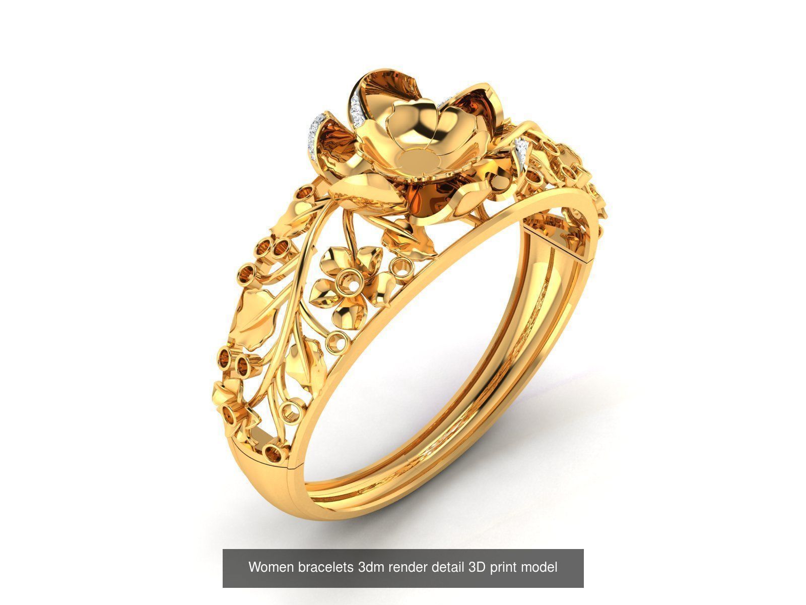 27 Bracelets 3dm stl renders details bulk collection  _15