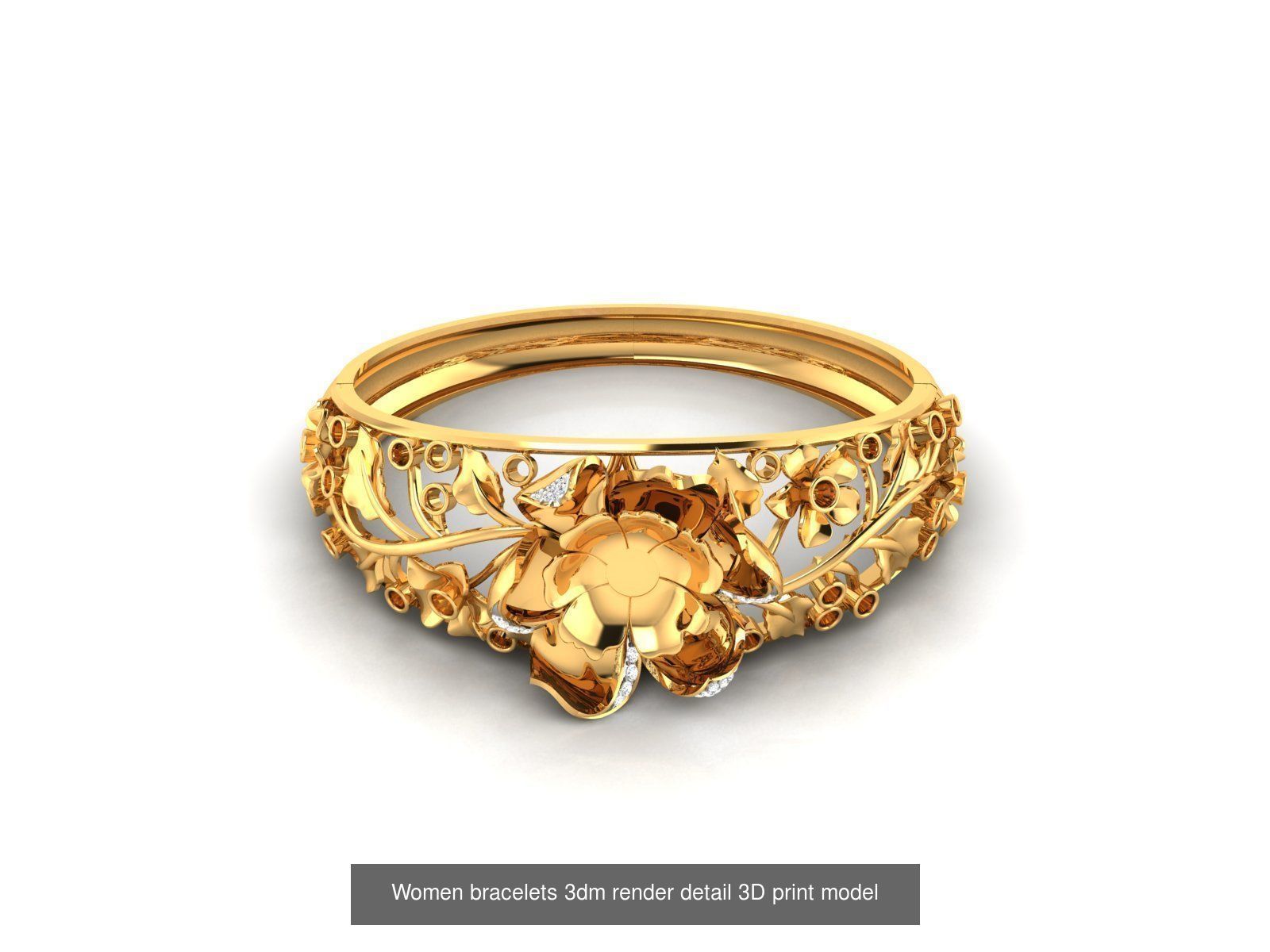 27 Bracelets 3dm stl renders details bulk collection  _27