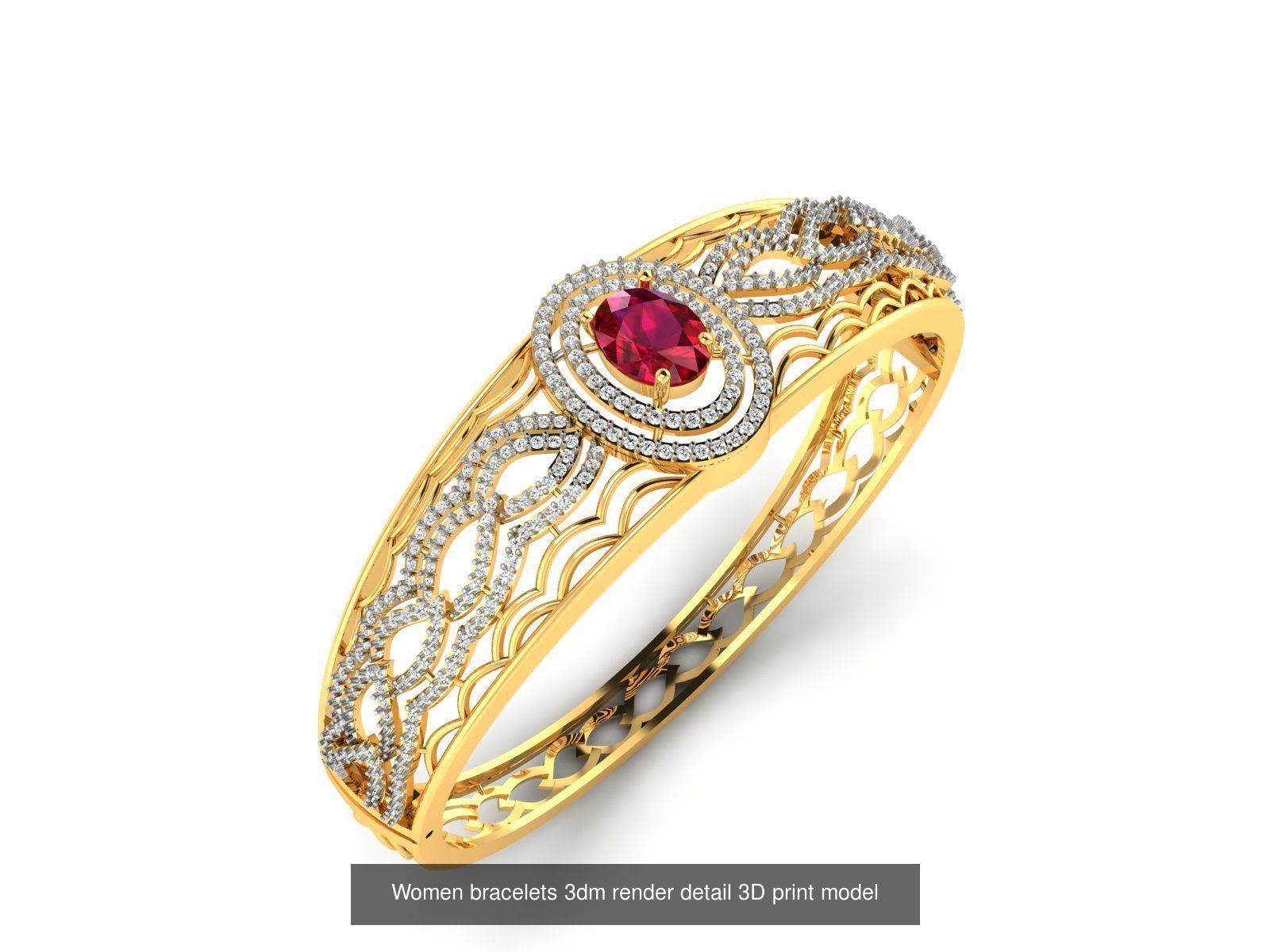 27 Bracelets 3dm stl renders details bulk collection  _14