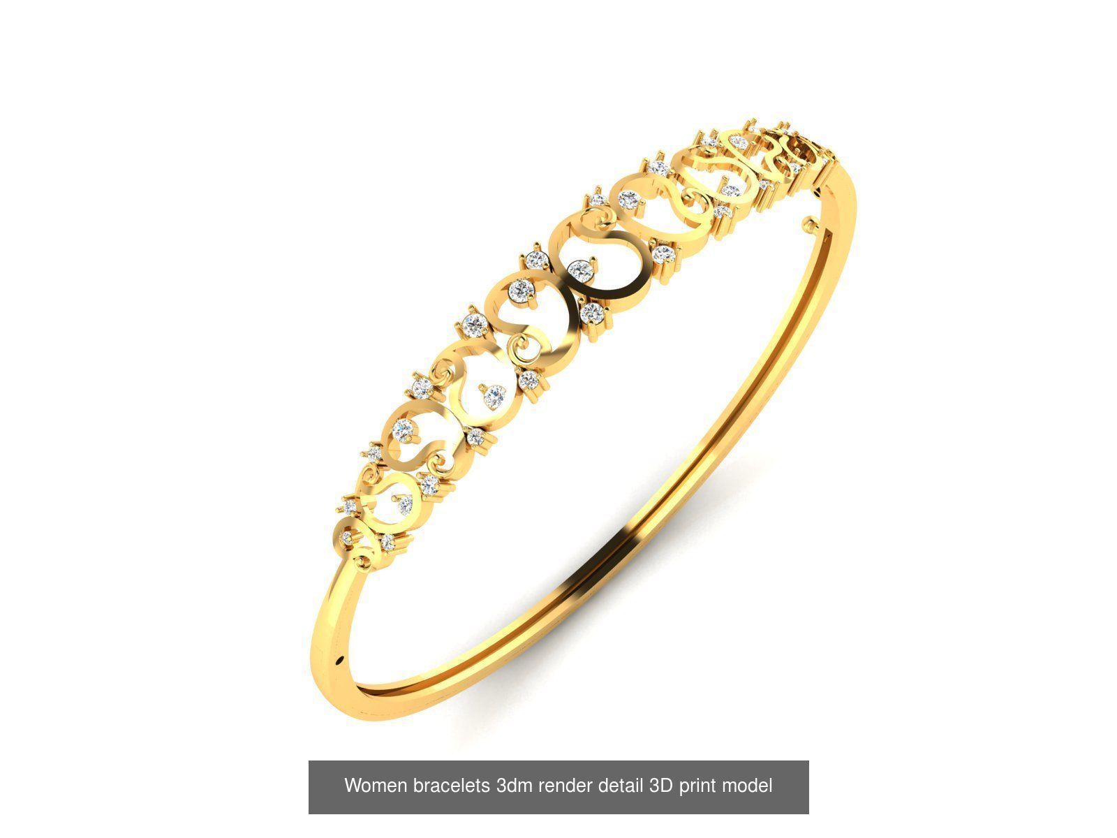 27 Bracelets 3dm stl renders details bulk collection  _10