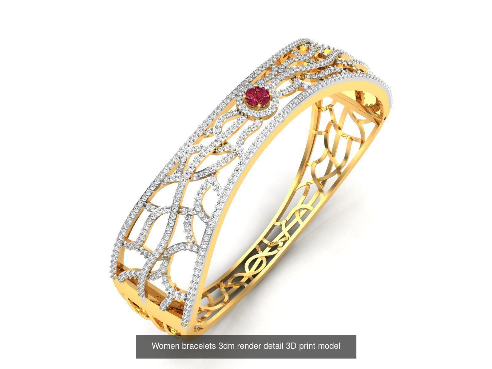 27 Bracelets 3dm stl renders details bulk collection  _25