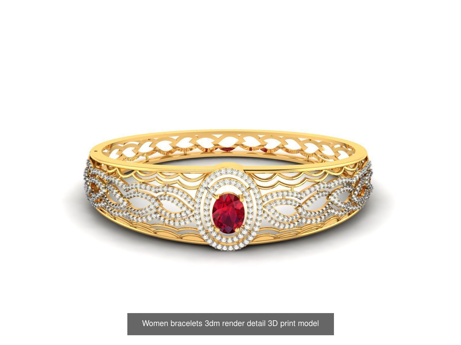 27 Bracelets 3dm stl renders details bulk collection  _26