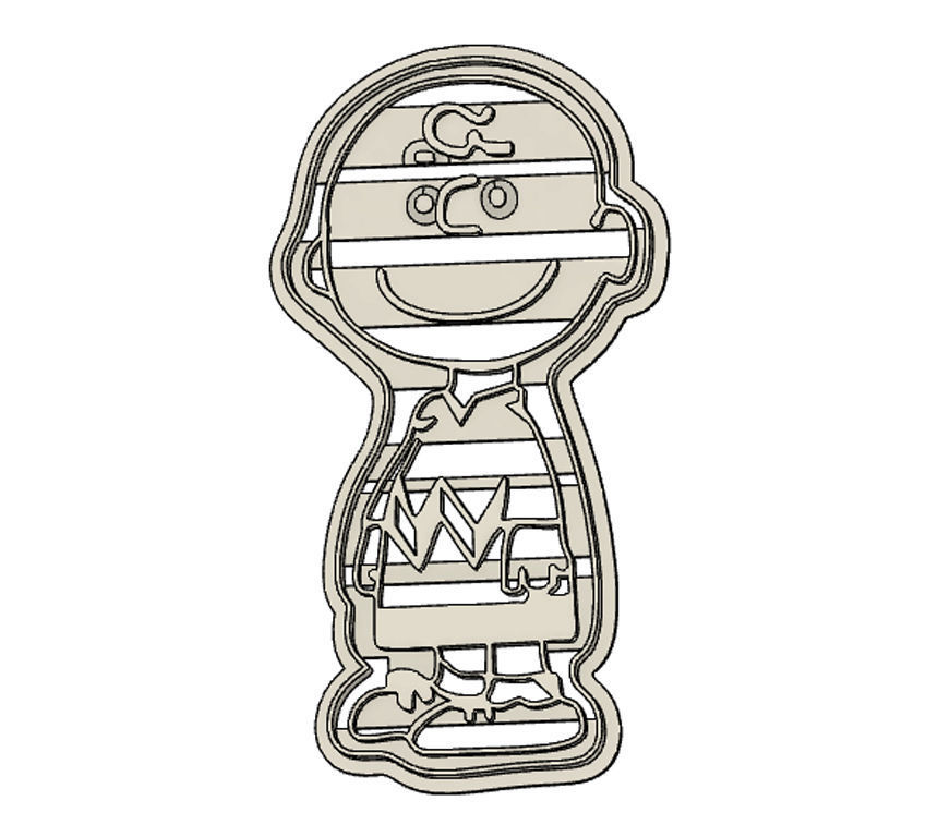 Cortante de Galletas Cookie cutter de Soonpy 3D print model_2