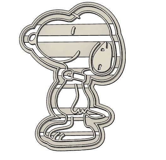 Cortante de Galletas Cookie cutter de Soonpy 3D print model_1