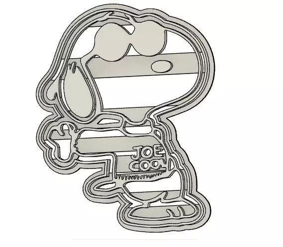 Cortante de Galletas Cookie cutter de Soonpy 3D print model_0