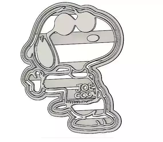 Cortante de Galletas Cookie cutter de Soonpy