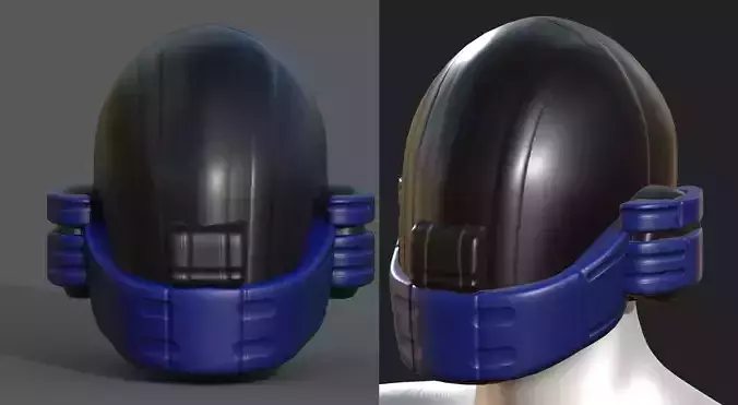 Helmet plastic mask protection