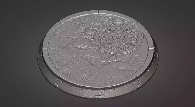 Pedestal for characters 01 - 05 3D print model