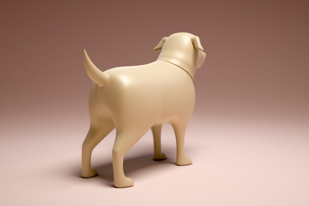 Martha from cartoon Martha speaks 3D print model_1