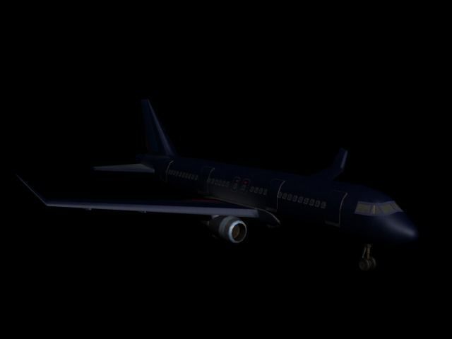 Planes And Cars Low-poly 3D model_16