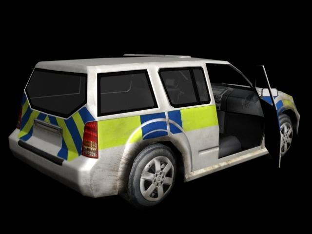 Planes And Cars Low-poly 3D model_22