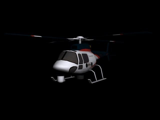 Planes And Cars Low-poly 3D model_10