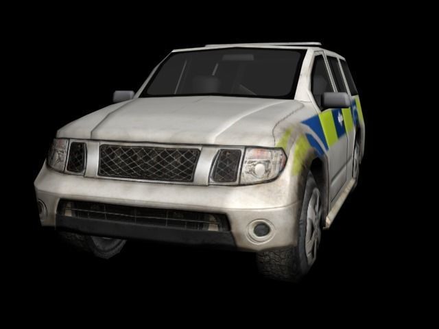 Planes And Cars Low-poly 3D model_2