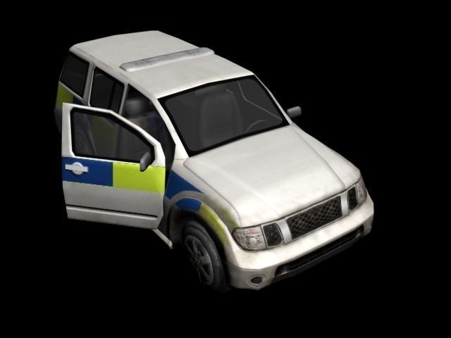 Planes And Cars Low-poly 3D model_17