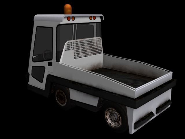 Planes And Cars Low-poly 3D model_8