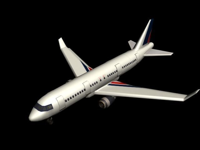 Planes And Cars Low-poly 3D model_21