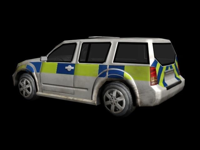 Planes And Cars Low-poly 3D model_7