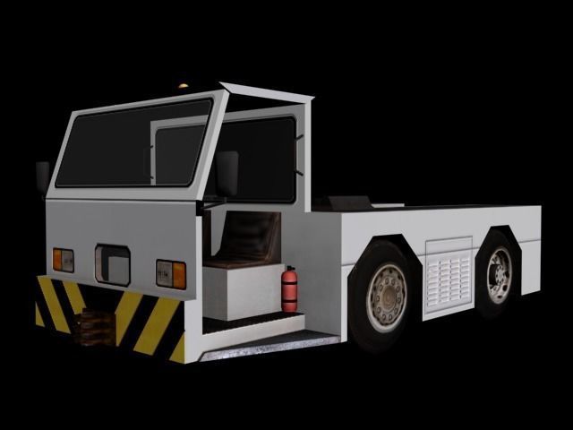 Planes And Cars Low-poly 3D model_4