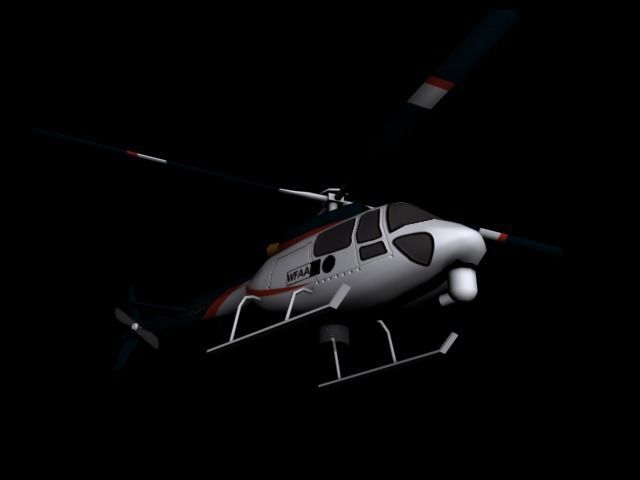 Planes And Cars Low-poly 3D model_15