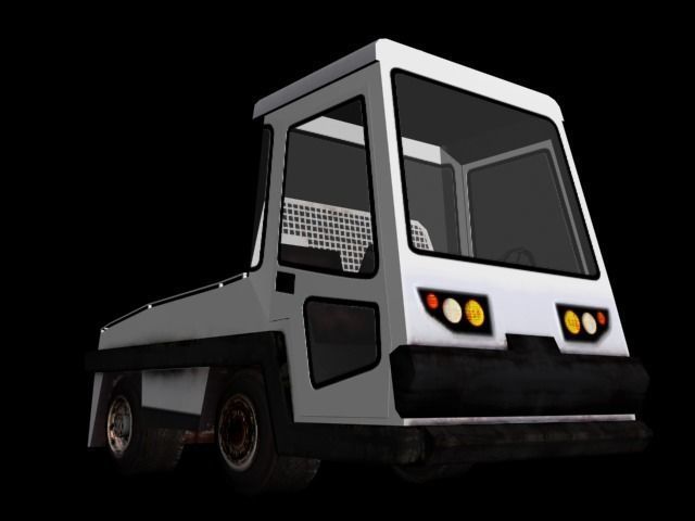 Planes And Cars Low-poly 3D model_13