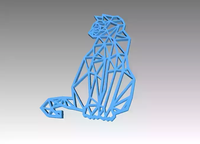 Cat for 3d print