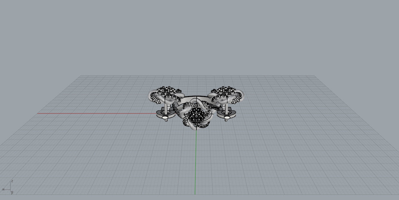 Ring and Earrings  3D print model_8