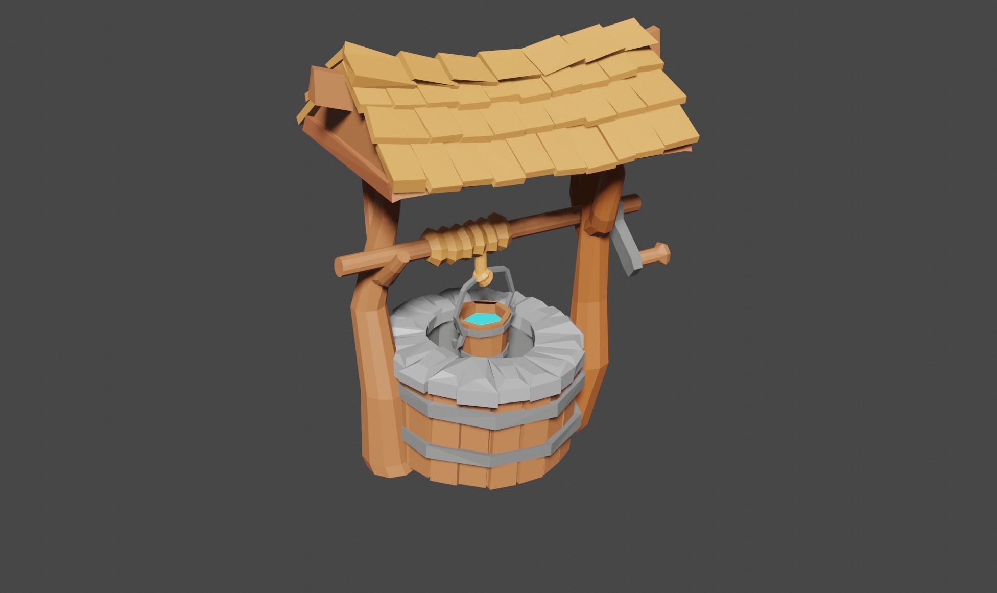 forest home pack Free low-poly 3D model_14